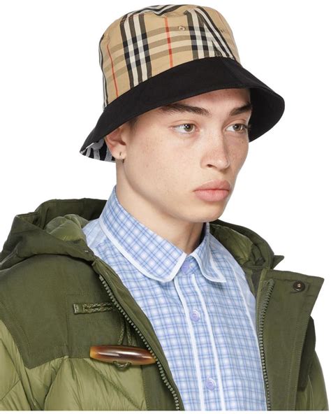 burberry reversible hat|burberry hat for men.